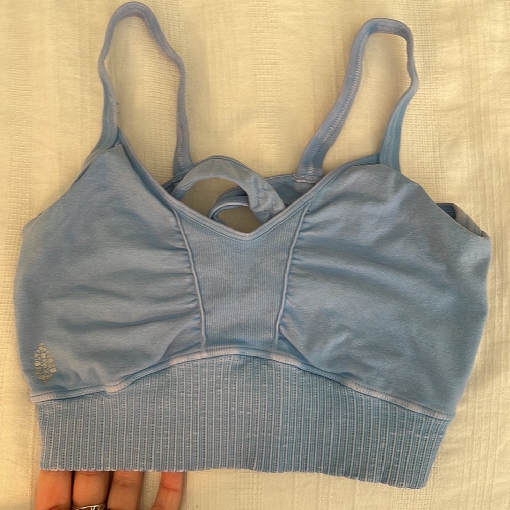 Free People Movement Scoop Neck Good Karma Bra